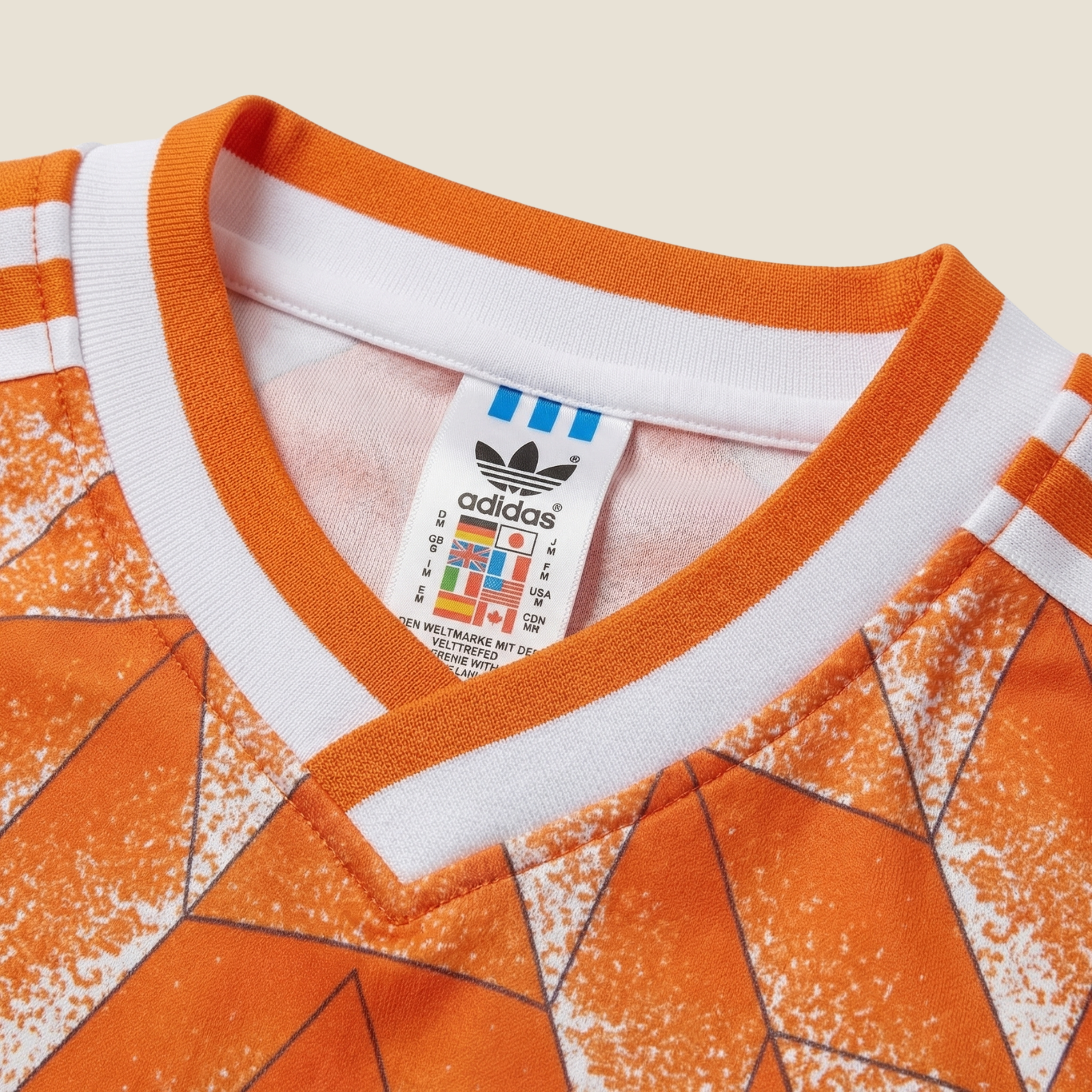 Camiseta Holanda 1988 Local