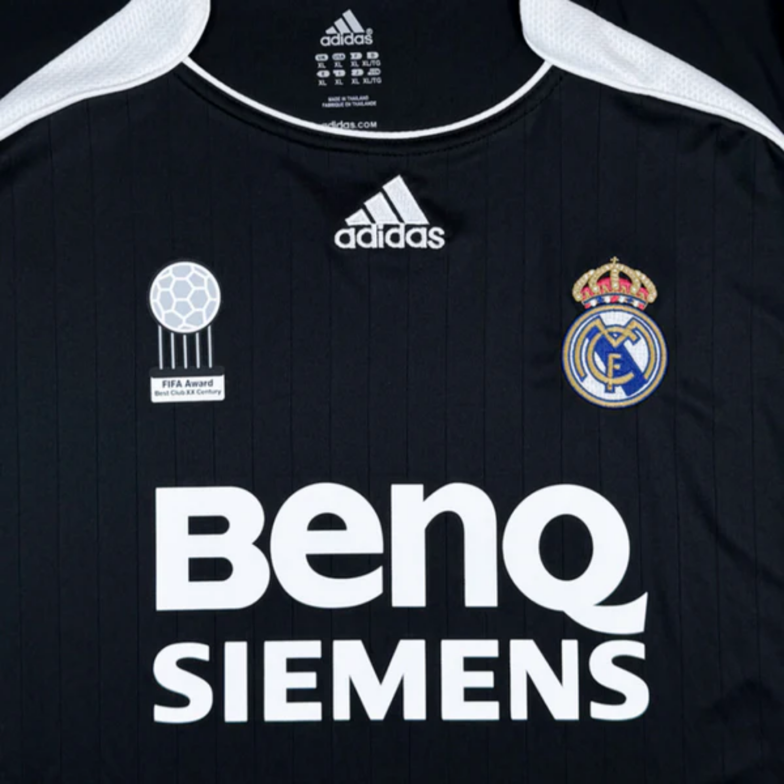Uniforme Visitante Real Madrid 2006-2007