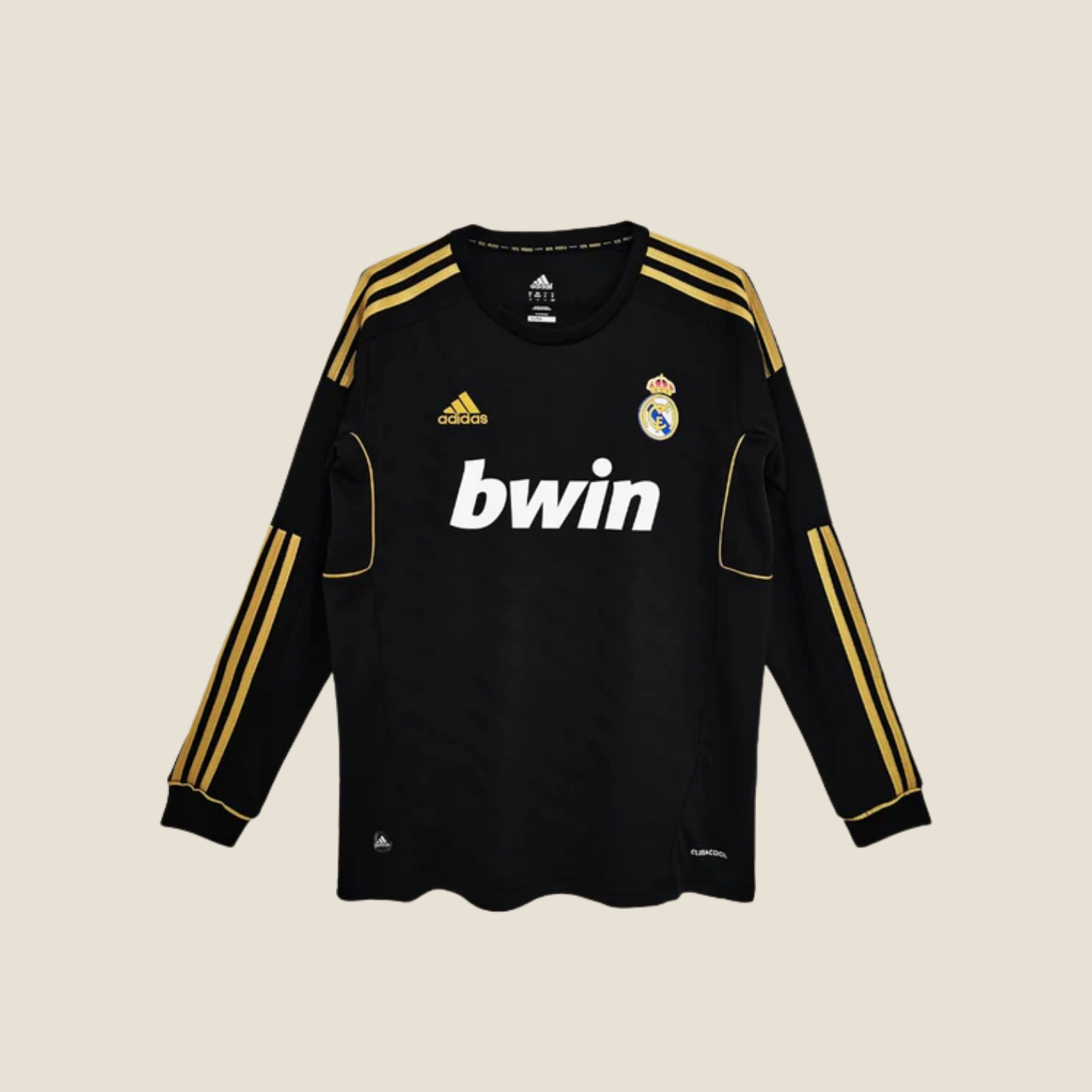 Jersey Visitante Real Madrid 2011-2012 Manga Larga