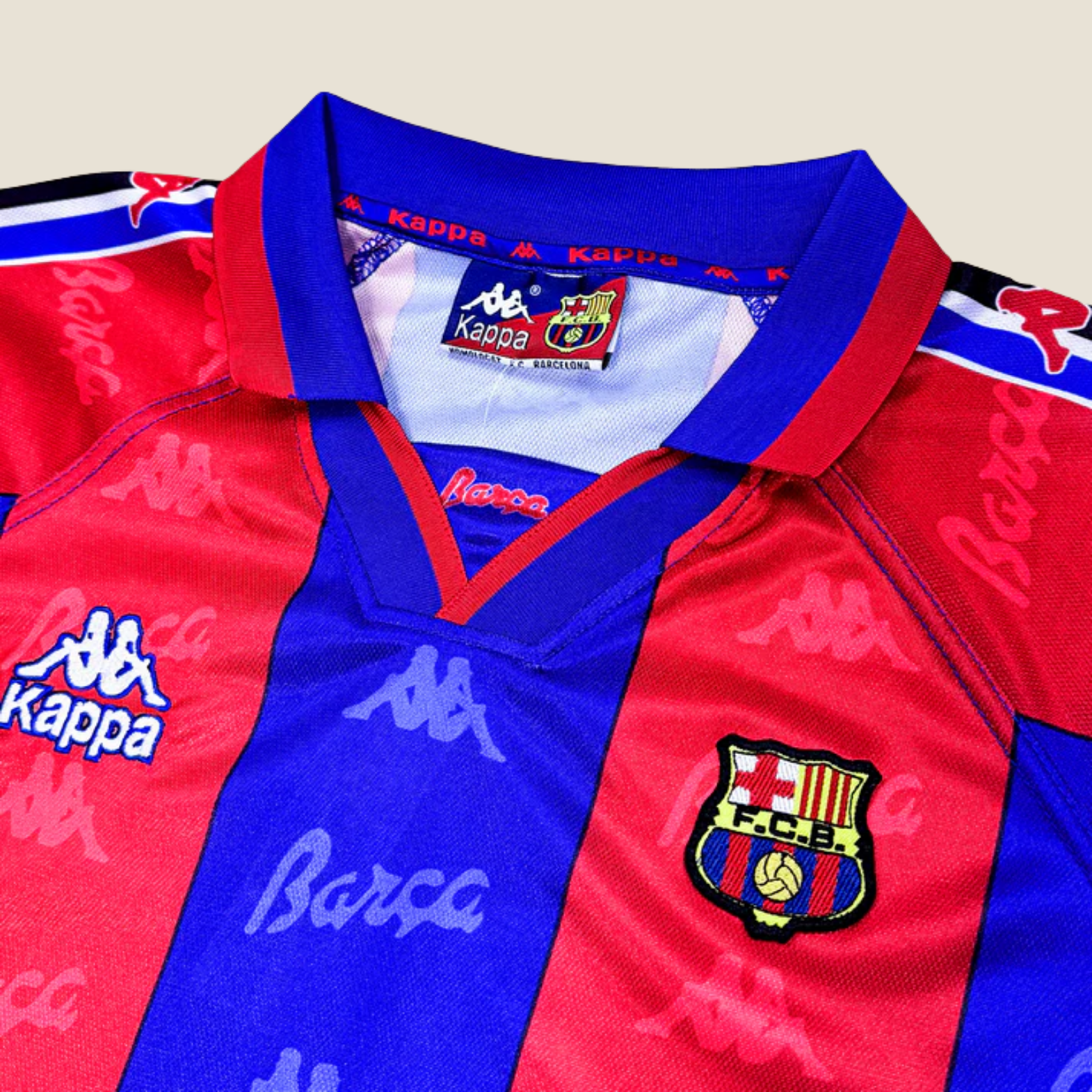 Barcelona Home Jersey 1997-1998