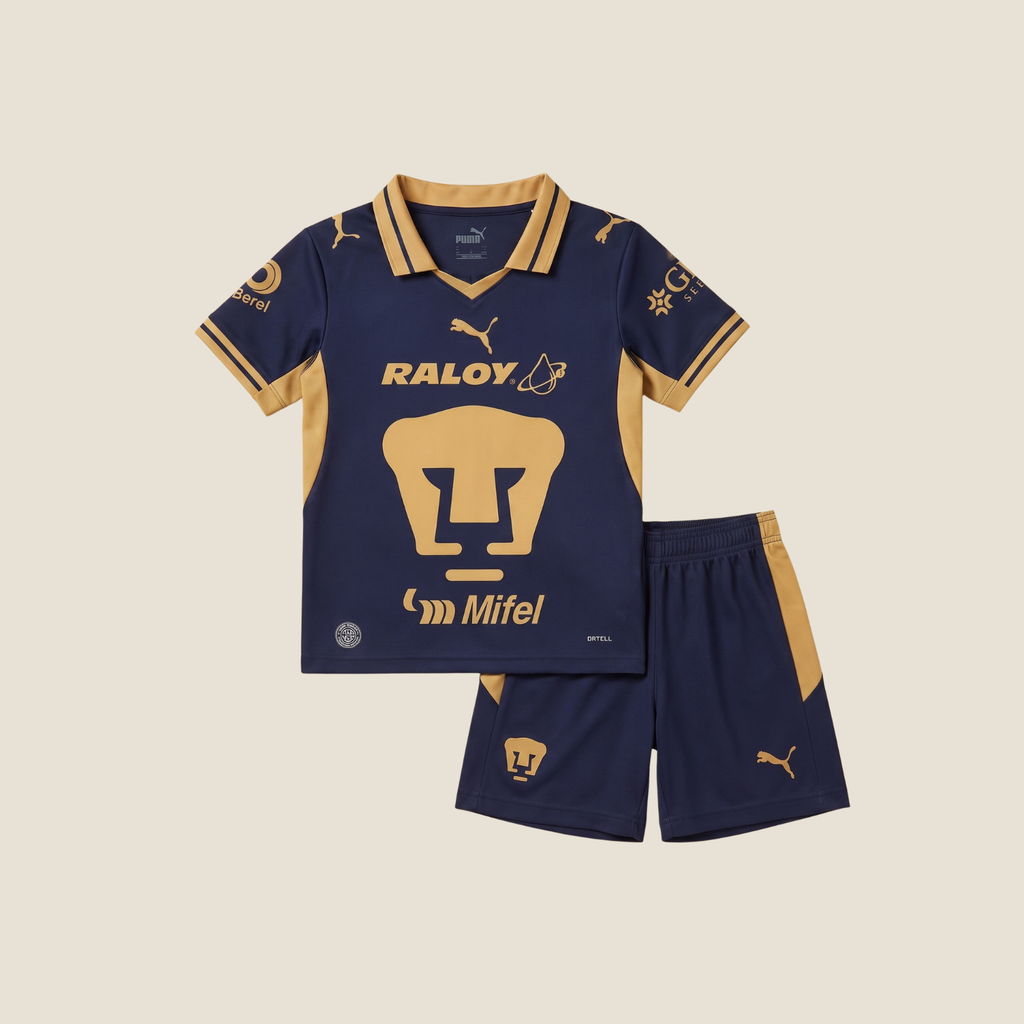 Jersey Local Pumas 2026-2027 Niño Con Short