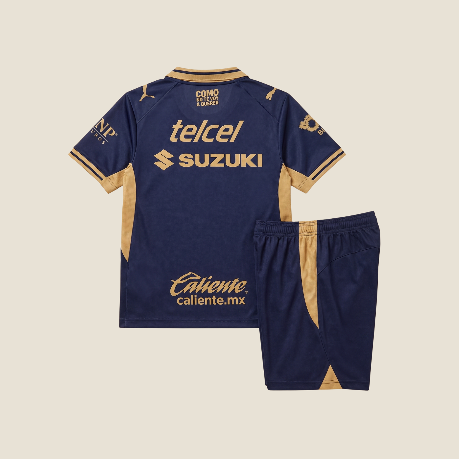 Jersey Local Pumas 2026-2027 Niño Con Short