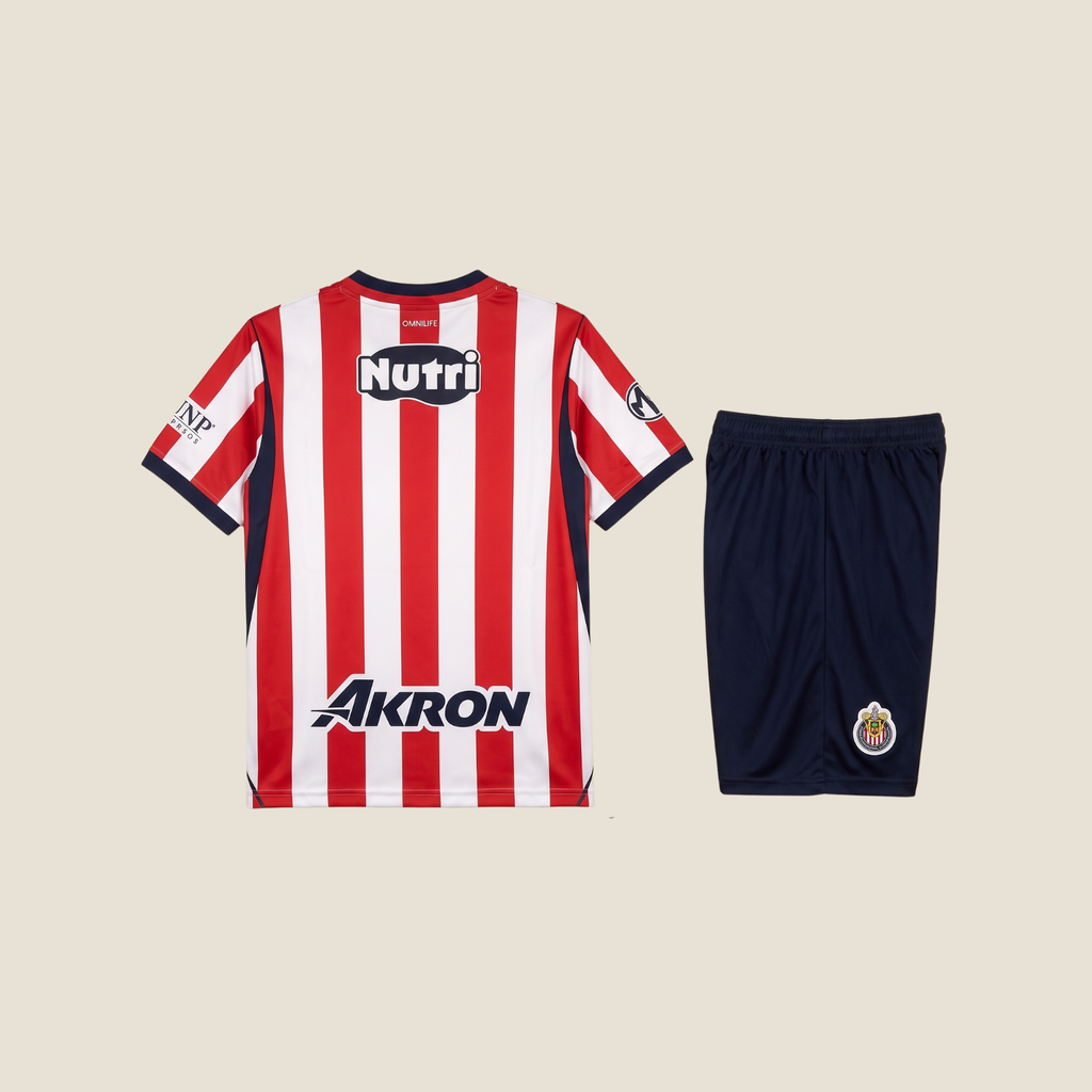 Jersey Chivas Local 2026-2027 Niño Con Short