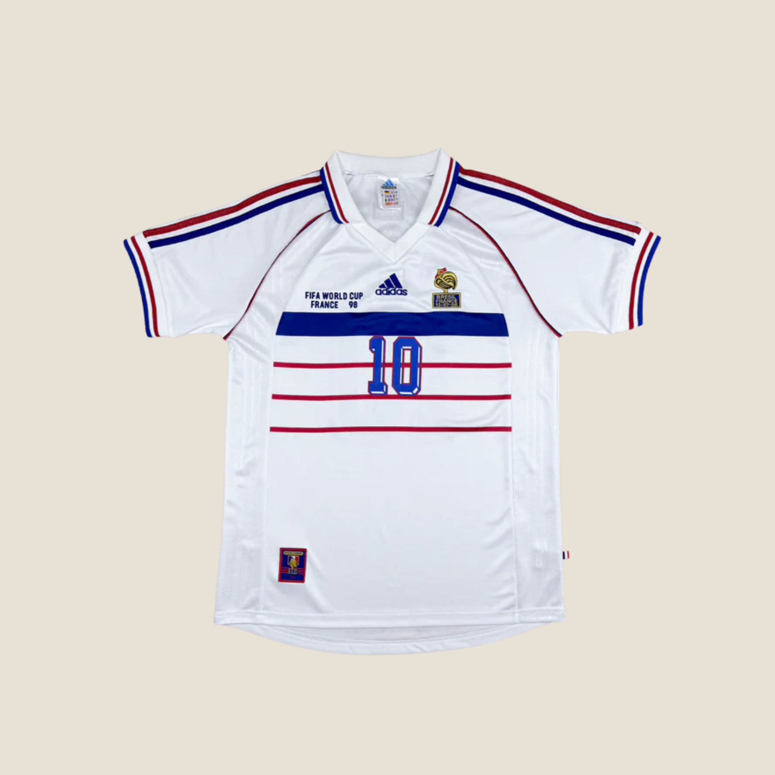Jersey Visitante Francia Mundial 1998