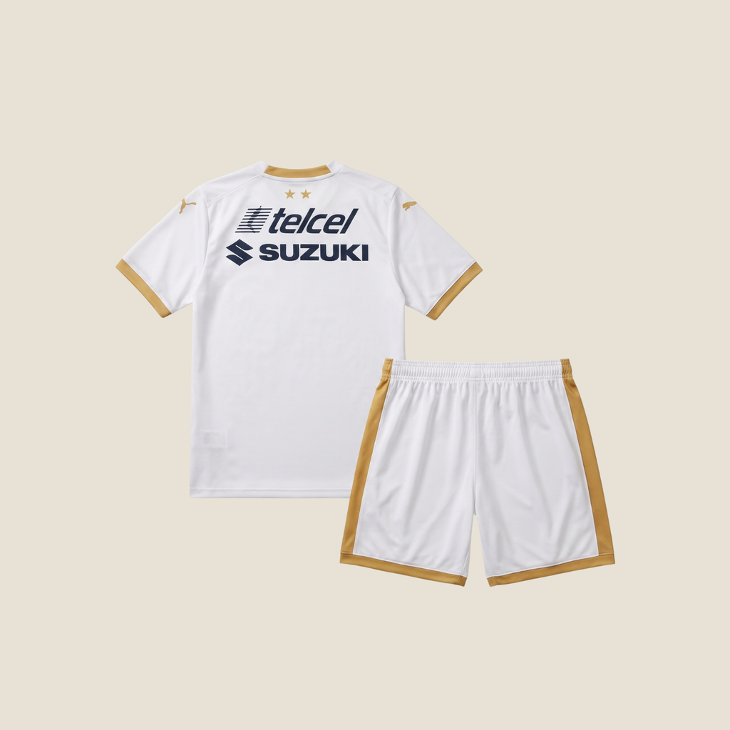 Jersey Pumas Visitante 2026-2027 Niño Con Short