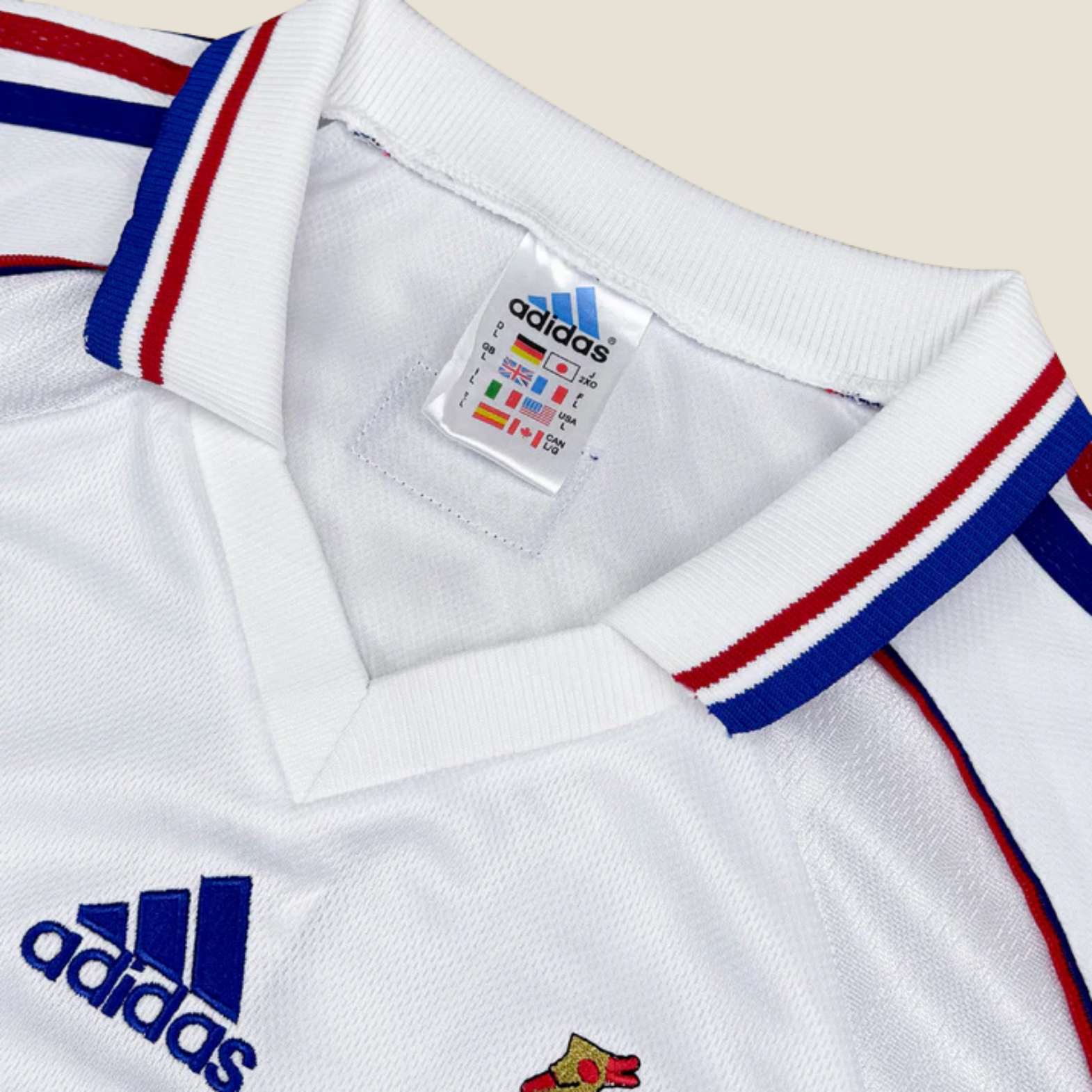 Jersey Visitante Francia Mundial 1998