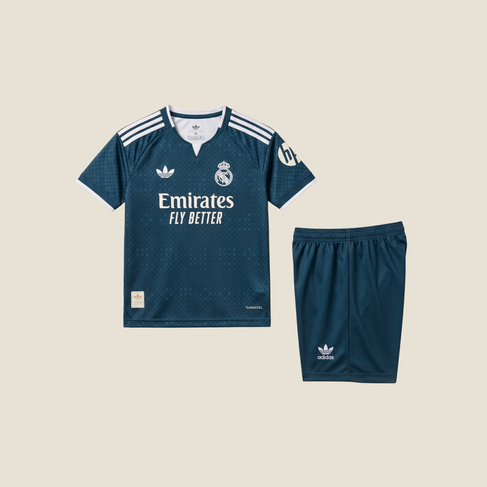 Jersey Real Madrid Visitante 2026-2027 Niño Con Short
